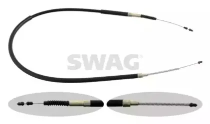 Трос, стояночная тормозная система SWAG купить